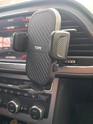 Універсальний автотримач для телефона у вентиляційну решітку в автомобіль D46-G фото від покупців 1