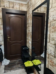 Дзеркало настінне ростове в прямій рамі в передпокій 1800х800 мм Чорний