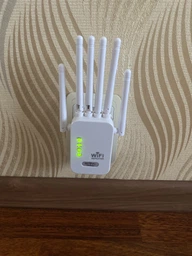 Wi-Fi ретранслятор усилитель до 1200м² для роутера 300Мб/с двухдиапазонный 2.4G + 5G вай фай ретранслятор усилитель сигнала - WIFI повторитель с LAN портом - расширитель покрытия сети фото от покупателей 2