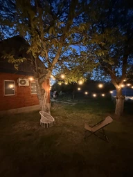 Уличная гирлянда ретро лампочки 30 м 50 LED с тёплым светом декоративная праздничная садовая для дома двора террасы альтанки кафе ресторана свадьбы вечеринок водонепроницаемая стойкая для наружного освещения чёрная IP44 с 2 запасными лампочками (101228) фото от покупателей 2