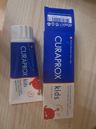 Зубная паста детская ферментная Curaprox CS Kids с нежным вкусом сладкой клубники 60 мл (7612412429626/7612412429473) фото от покупателей 3