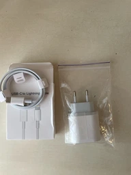 Швидка зарядка для айфона айпада комплект швидкої зарядки для Apple iPhone iPad зарядка для iPhone Мережевий зарядний пристрій Блок Type-C 35W USB-C Power Adapter Кабель зарядки Type-C to Lightning