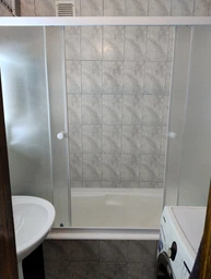 Скляна штора на ванну KO&PO F W 170х140 см розсувна скло матове (C10648) фото від покупців 1