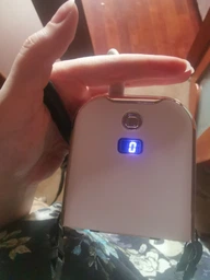 Вентилятор мини портативный аккумуляторный с павербанком 3000 mAh с подставкой для телефона ручной на шею с USB белый + черный фото от покупателей 4