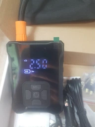 Автомобільний насос бездротовий повітряний компресор Intelligent Pump 5в1 автонасос для коліс портитивний для підкачки шин фото від покупців 5