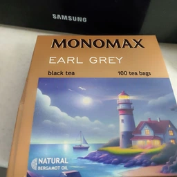 Чай Monomax EARL GREY чорний у пакетиках 25*1,5 г (52146)