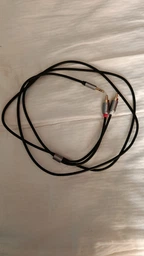 Кабель HOCO UPA10 3.5mm - 2RCA audio plated plugs Сірий