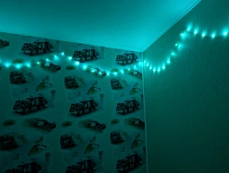 Світлодіодна стрічка LED RGB Bluetooth 100 LED гірлянда розумна з додатком 10 метрів фото від покупців 1