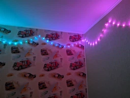 Світлодіодна стрічка LED RGB Bluetooth 100 LED гірлянда розумна з додатком 10 метрів