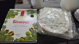 Коржі для торта Merci Наполеон листкові 400 г набір коржів для домашнього торта готові до використання