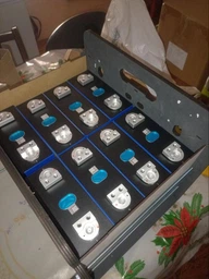 Корпус Эконом для LiFePO4 280A-314Ах8s - 4/2 (304,305,307,314,315, 320 Ач на 8 ячеек) Бокс для Аккумуляторов (Разбор) Деревянный Ящик Коробка под Батареи