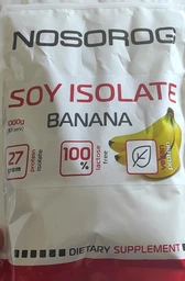 Соєвий ізолят Nosorog Soy Isolate Protein 1000 г банан фото від покупців 1