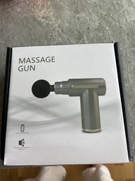 Портативный массажный мини-пистолет 17,5х13,5х5,5 см Massage gun фото от покупателей 5
