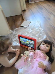 Реалистичная кукла Реборн 55 см Моника полностью силиконовая Doll Reborn Baby К0100101 фото от покупателей 2