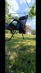 Комплект 2 шт. шезлонги GardenLine Relax Black до 130 кг
