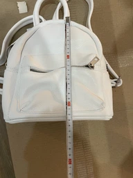 Рюкзак жіночий шкіряний Regina Notte Backpack 01383 Індіго фото від покупців 2