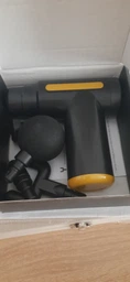 Портативный массажный мини-пистолет 17,5х13,5х5,5 см Massage gun фото от покупателей 1