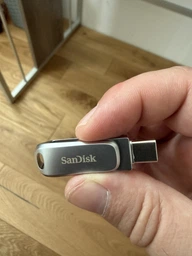 Флеш память USB SANDISK Ultra Dual Drive Luxe 256GB USB Type-C Silver (SDDDC4-256G-G46) фото от покупателей 1