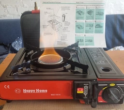 Однокомфорочная газовая плита Happy Home BDZ-155A фото от покупателей 3