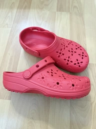 Жіночі сабо Crocs Classic Floral Cut-Out Clog 39 Світло- зелений 210927