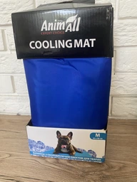 Охлаждающий коврик для собак AnimAll размер XS 50 х 40 см Синий (2000993009453) фото от покупателей 1