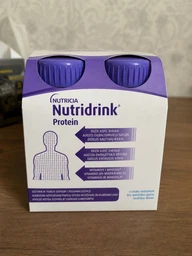 Дитяча суміш Nutricia Nutridrink Protein Berries 4 шт х 125 мл (8716900570353)