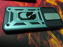Удароміцний чохол Camshield Serge Ring for Magnet для Xiaomi Redmi Note 8 Pro Чорний фото від покупців 1