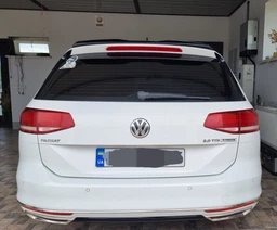 Cпойлер антикрыло Volkswagen Passat Фольксваген Пассат подходит на кузов универсал цвет - Черный