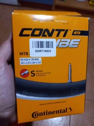 Камера Continental MTB Tube Wide 29" S42 RE [65-622->70-622] (4019238043853)
