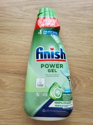 Средство для мытья посуды в посудомоечных машинах Finish Power All in One Gel 0% 900 мл (5908252000036)