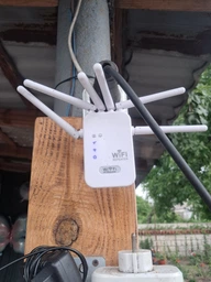 Wi-Fi ретранслятор усилитель до 300м² для роутера 300Мб/с, двухдиапазонный 2.4G + 4G вай фай ретранслятор усилитель сигнала - WIFI повторитель с LAN портом - расширитель покрытия сети фото от покупателей 11
