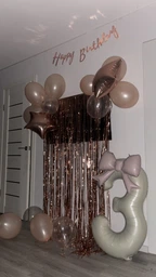 Повітряні кулі "Happy Birthday pink gold" набір - 15 шт., Італія фото від покупців 1