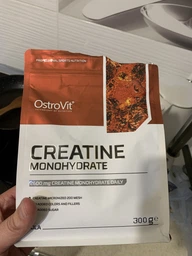 Креатин OstroVit Creatine Monohydrate 300 грамм Вкус Манго фото от покупателей 1