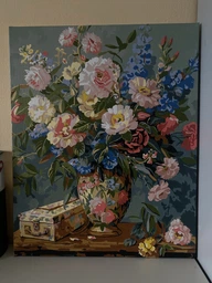 Картина по номерам Цветочная фантазия ©art_selena_ua 40x50 KHO3283 Идейка