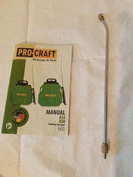 Аккумуляторный опрыскиватель ProCraft AS8 (8л, телескопическая трубка, аккумулятор в комплекте)