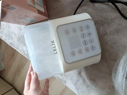 Многофункциональный подогреватель и стерилизатор LELIK™ Nutri Care 9in1 для детских бутылочек KH-0588, белый + Подарок сушилка для детских бутылочек, сосок, стаканов, всего 9 предметов, LELIK, зеленый