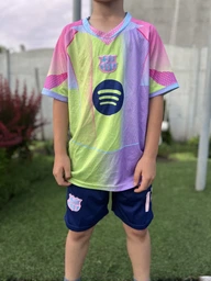 Дитяча футбольна форма FC Barcelona Lamine Yamal 10 25/26, размер 24 (рост 130–135 см), разноцветная