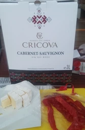 Вино Cricova Cabernet-Sauvignon красное сухое 3 л 12.5% (4840013004550)