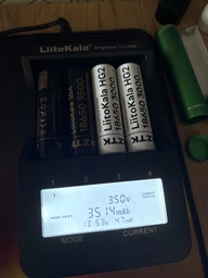 Високоємний акумулятор RZTK LiitoKala 35A 18650 3500mAh 10A Li-Ion 2 шт