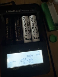 Високострумовий акумулятор RZTK LiitoKala HG2 18650 3000mAh 15A (20A max) Li-Ion 2 шт фото від покупців 1
