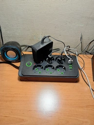 Сетевой фильтр-удлинитель Power Strip 2500 Вт, 6 розеток, 4 USB-порта, 1 порт PD, черный фото от покупателей 11