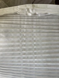Жалюзі-плісе на вікна самоклеючі 60x180 см, Білий (BLINDS-WHITE60X80)