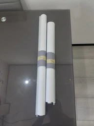 Ролета тканинна DECOLUX 120х200 LEN Слонова кістка вал 19 фото від покупців 3