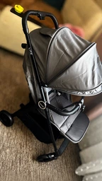 Детская прогулочная Коляска BAMBI LITE (M 6317 Dark Gray)