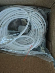 Інтернет кабель мережевий білий високошвидкісний патч корд 30 м LAN 4PR UTP (Gigabit RJ45 Ethernet, 10 Гбіт/с) CAT 6 Pavlysh PK-6E30WH