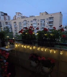 Вуличний та домашній LED світильник на сонячній батареї 8 м, 20 ламп, 200 LED, Solar, для саду, вечірки, балкону, подвір'я, весілля