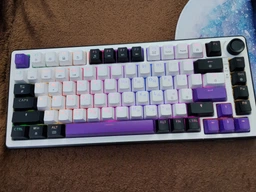 Ігрова клавіатура HATOR Hellyberry HK75 Wireless White-Violet (HK75_Wireless) фото від покупців 2