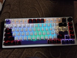 Ігрова клавіатура HATOR Hellyberry HK75 Wireless White-Violet (HK75_Wireless) фото від покупців 1