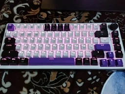 Ігрова клавіатура HATOR Hellyberry HK75 Wireless White-Violet (HK75_Wireless)