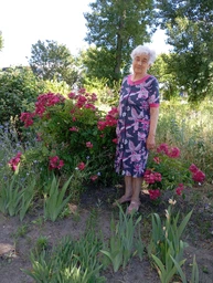 Жіночий халат літній бавовна Andin (3055-5) р.56(3XL) разноцветный
